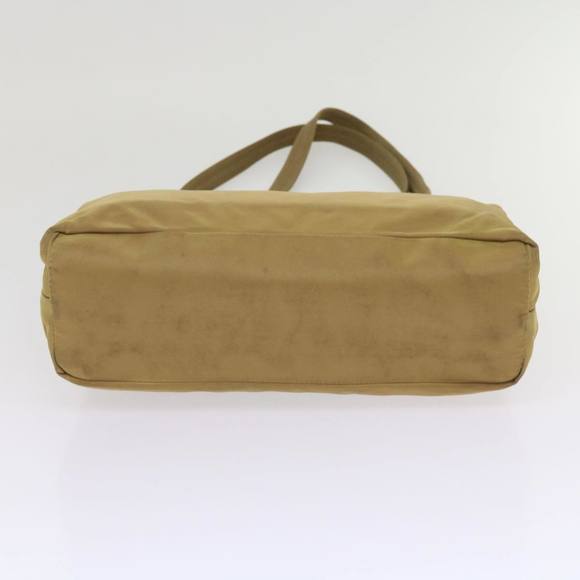 PRADA Shoulder Bag Nylon Beige Auth ac2724 - Picture 5 of 16